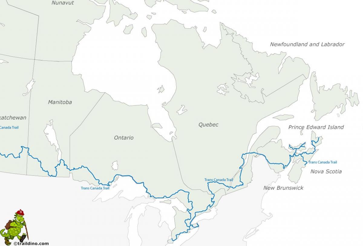 Kanada Trail karti